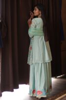 Sky Blue Wedding Sharara Suit Set