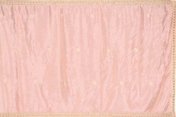 Light Pink Embroidered Kurta Palazzo Set - Chinon Fabric with 2.15m Dupatta