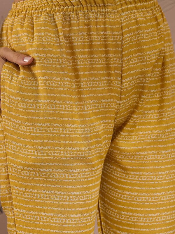 Yellow Cotton Co-Ord Set