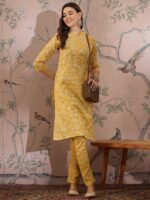 Yellow Cotton Co-Ord Set