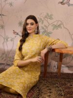 Yellow Cotton Co-Ord Set