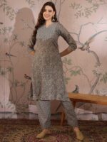 Grey Cotton Co-Ord Set