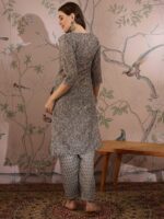 Grey Cotton Co-Ord Set
