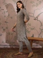 Grey Cotton Co-Ord Set