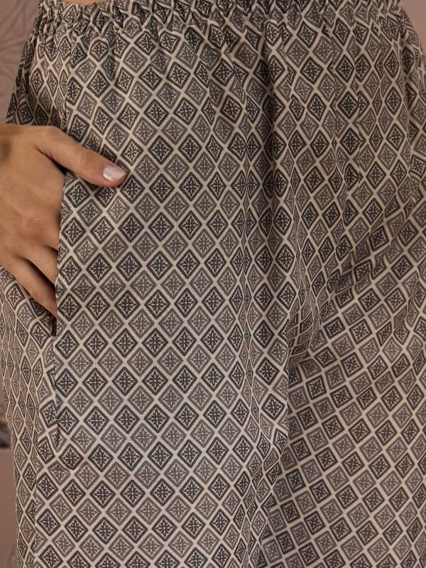 Grey Cotton Co-Ord Set