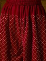 Elegant Maroon Embroidered Straight Kurta Palazzo Set with V Neck & Dupatta