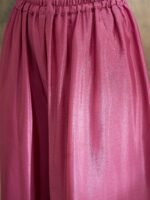 Charming Pink Embroidered Flared Top Kurta Sharara Set with Round Neck & Regular Sleeves