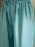 Firozi Embroidered Straight Kurta Palazzo Set with Dupatta – Chinon