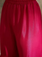 Pink Chinon Embroidered Kurta Sharara Set with Dupatta