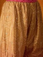 Pink Straight Kurta Palazzo Set with Embroidered Dupatta