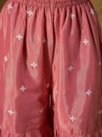 Light Pink Embroidered Kurta Sharara Set with Dupatta