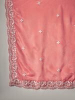 Light Pink Embroidered Kurta Sharara Set with Dupatta